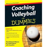 Coaching Volleyball For Dummies by Unknown, 9780470464694