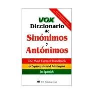 Vox Diccionario De Sinónimos Y Antónimos by VOX, 9780844204697