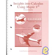 Insights into Calculus Using MAPLE V by Smith, Robert T.; Minton, Roland B.; Duchrow, Linda; Calvis, David, 9780072374698