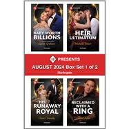 Harlequin Presents August 2024 - Box Set 1 of 2 by Lynne Graham; Michelle Smart; Clare Connelly; Louise Fuller, 9780369754707