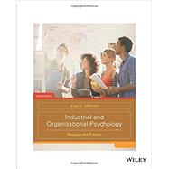 Industrial and Organizational Psychology by Spector, Paul E., 9781119304708