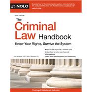 The Criminal Law Handbook by Bergman, Paul; Berman Sara J., 9781413324709