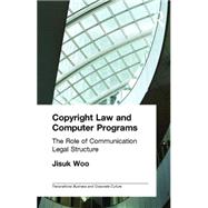Copyright Law and Computer Programs: The Role of Communication in Legal Structure by Woo,Jisuk, 9780815334712