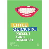 Present Your Research by O'Leary, Zina, 9781526464712