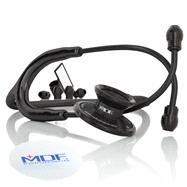 MDF Acoustica XP Stethoscope (MDF 747XP) Color: Blackout (MDFBO) (No Returns Allowed) by MDF Industries, 9788888894720