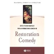 Restoration Comedy by Womersley, David; Wu, Duncan, 9780631234722