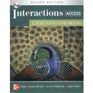 Interactions Access - Listening /Speaking SB + eCourse Code Silver Edition by Thrush, Emily; Baldwin, Robert; Blass, Laurie, 9780077194727