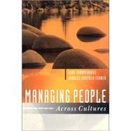 Managing People Across Cultures by Trompenaars, Fons; Hampden-Turner, Charles, 9781841124728