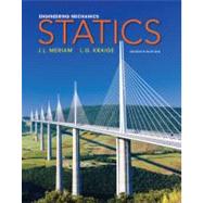 Engineering Mechanics: Statics, 7th Edition by J. L. Meriam (Univ. of California, Santa Barbara); L. G. Kraige (Viginia Polytechnic Institute and State Univ.), 9780470614730