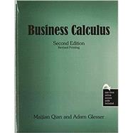 Business Calculus by Qian, Maijian; Glesser, Adam, 9781524994730