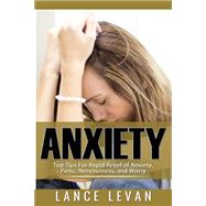 Anxiety by Levan, Lance, 9781523294732