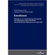 Emotionen by Grub, Frank Thomas; Stoeva-Holm, Dessislava, 9783631744734