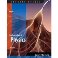 Fundamentals of Physics, Volume 1 (Chapters 1 - 20), 8th Edition by Halliday, David (Univ. of Pittsburgh); Resnick, Robert (Rensselaer Polytechnic Institute); Walker, Jearl (Cleveland State Univ.), 9780470044735