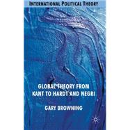 Global Theory from Kant to Hardt and Negri by Browning, Gary K., 9780230524736