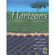 Horizons by Manley, Joan H., 9780838444740
