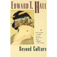 Beyond Culture by HALL, EDWARD T., 9780385124744