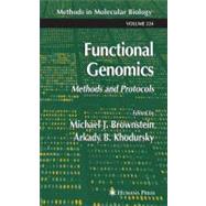 Functional Genomics by Brownstein, Michael J.; Khodursky, Arkady, 9781617374746