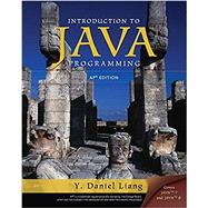 Introduction to Java Programming, AP Version with MyProgrammingLab with Pearson eText by Liang, Y. Daniel, 9780134304748