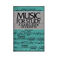 Music for Study by Melcher, Robert A.; Warch, Willard F.; Mast, Paul B., 9780136074748