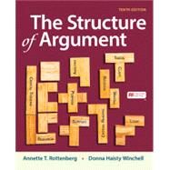 The Structure of Argument by Rottenberg, Annette T.; Winchell, Donna Haisty, 9781319214753