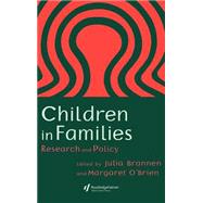 Children in Families by Brannen,Julia, 9780750704755