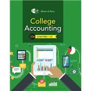 College Accounting, Chapters...,Heintz; Parry,9781337794756