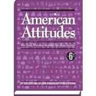 American Attitudes by New Strategist Publications, Inc., 9781935114758