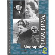 World War I Biographies by Pendergast, Tom, 9780787654771