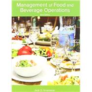 Management of Food and Beverage Operations by Ninemeier, Jack D. Ph.D., 9780866124775