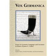 Vox Germanica by Harris, Stephen J.; Moynihan, Michael; Harbison, Sherrill; Cathey, James E., 9780866984775