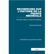Recherches sur l'histoire de la France Mdival by Robert-Henri Bautier, 9781003554776