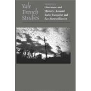 Yale French Studies, Volume 121; Literature and History: Around 