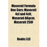 Maserati Formula One Cars by , 9781158514779