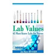 Lab Values by Haw, Jon, R.N.; Haws, Sandra, R.D., 9781507704783