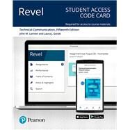 Revel for Technical Communication -- Access Card by Lannon, John M.; Gurak, Laura J., 9780135164785