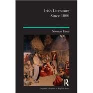 Irish Literature Since 1800 by Vance; Norman, 9780582494787