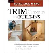 Trim Carpentry and Built-Ins by DEKORNE, CLAYTON, 9781561584789