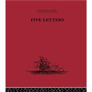 Five Letters 1519-1526 by CortTs,Hernando, 9780415344791