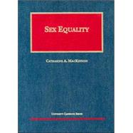 Sex Equality by MacKinnon, Catharine A., 9781566624794
