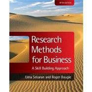 Research Methods for Business: A Skill Building Approach, 5th Edition by Uma Sekaran (Southern Illinois Univ.); Roger Bougie (Roger Bougie, Tilburg University, The Netherlands ), 9780470744796