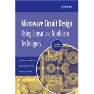 Microwave Circuit Design Using Linear and Nonlinear Techniques by Vendelin, George D.; Pavio, Anthony M.; Rohde, Ulrich L., 9780471414797