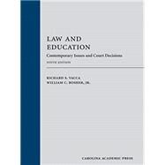 Law and Education by Vacca, Richard; Bosher, William C., Jr., 9781531004804