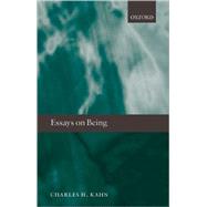 Essays on Being by Kahn, Charles H., 9780199534807