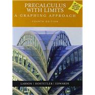 Precalculus With Limits: A Graphing Approach by Larson, Ron; Hostetler, Robert P.; Edwards, Bruce H.; Falvo, David C., 9780618394807