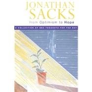 From Optimism to Hope by Sacks, Jonathan, 9780826474810