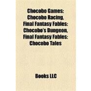 Chocobo Games : Chocobo Racing by , 9781156174814