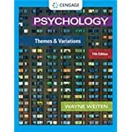 Psychology Themes and Variations by Weiten, Wayne, 9780357374825
