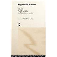 Regions in Europe: The Paradox of Power by Le Gales,Patrick, 9780415164825