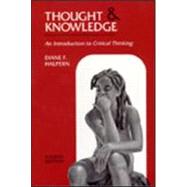 Thinking Critically About Critical Thinking: A Workbook to Accompany Halpern's Thought & Knowledge by Halpern; Diane F., 9780805844825