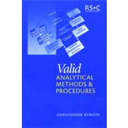 Valid Analytical Methods and Procedures by Burgess, Christopher, 9780854044825
